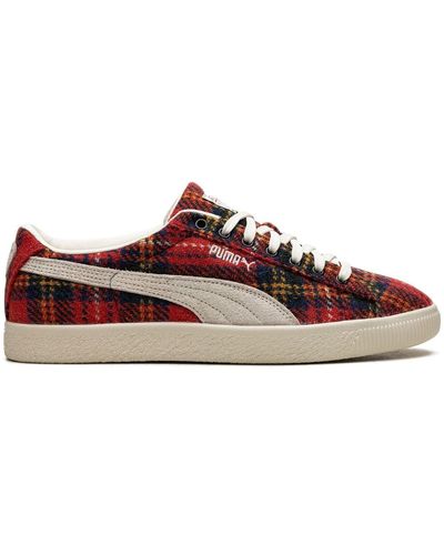 PUMA Vtg Harris Tweed "frosted Ivory/red" スエード スニーカー - ブラウン
