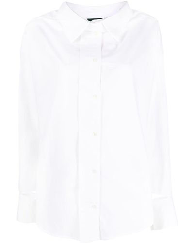 Jejia Antoine Slit-detailed Shirt - White