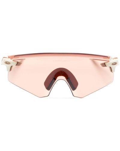 Oakley Encoder Coalesce Sonnenbrille mit Shield-Gestell - Pink