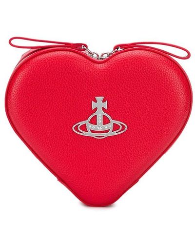 Vivienne Westwood Sac à dos à design de cœur - Rouge