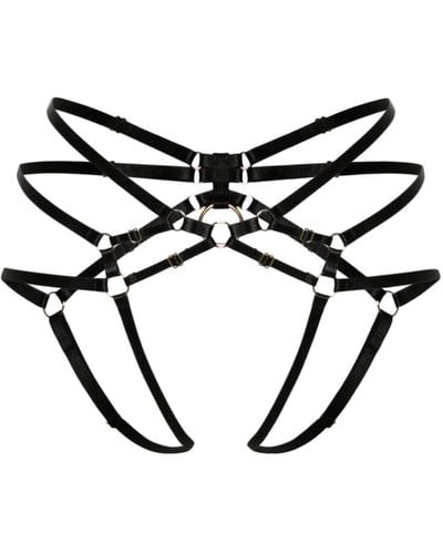 Bordelle Vero Multi-way Strap Harness - Black