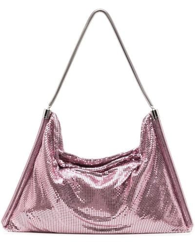 Rabanne Chainmail Shoulder Bag - Pink