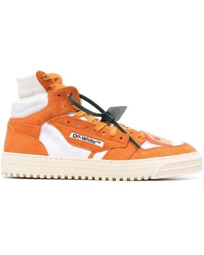 Off-White c/o Virgil Abloh 3.0 Off-Court High-Top-Sneakers - Orange