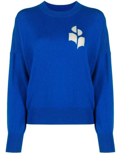Isabel Marant Marisans Knit Sweater - Blue