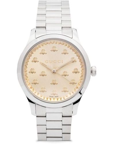 Gucci G-timeless Bee Horloge - Wit