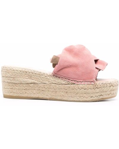 Manebí Ruffle Open-toe Sandals - Pink