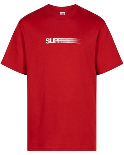 Supreme T-shirt Motion Logo "SS23 - Rouge