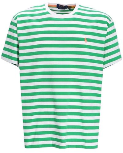 Polo Ralph Lauren Gestreept T-shirt - Groen