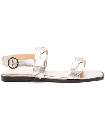 Tila March Rhea Braided Sandals - White