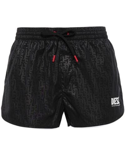DIESEL Bmbx-oscar Swim Shorts - Black