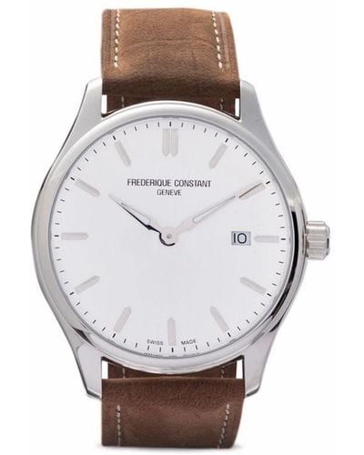Frederique Constant Reloj Classics Quartz de 40 mm - Blanco