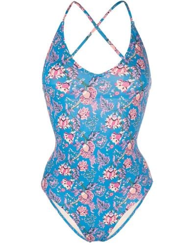 Anjuna Mara Stretch Swimsuit - Blue