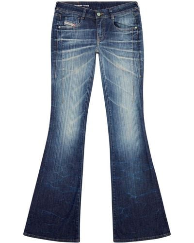 DIESEL 1969 D-ebbey 09i03 Bootcut Jeans - Blue