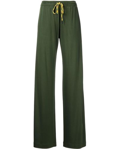 Monse Pantalones anchos texturizados - Verde