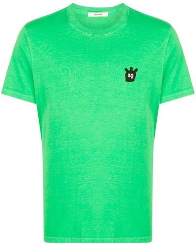 Zadig & Voltaire Camiseta Tommy Skull - Verde