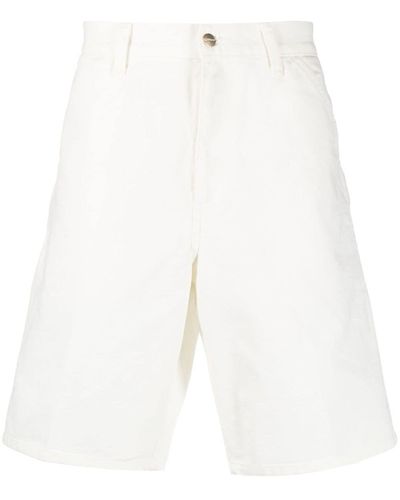 Carhartt Canvas Bermuda Shorts - White