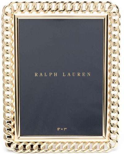 Ralph Lauren Home Monture Blake 5X7 à détail de chaîne - Bleu
