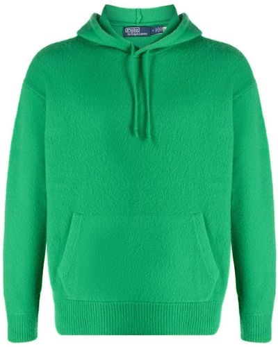 Polo Ralph Lauren Hoodie mit tiefen Schultern - Grün