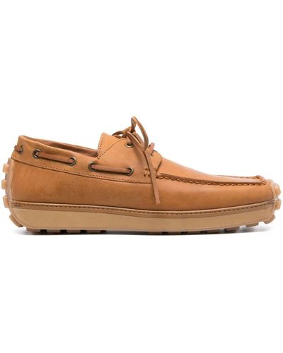 Martine Rose X Tommy Hilfiger Leather Loafers - Brown