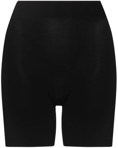 Wolford High Waist Shorts - Zwart