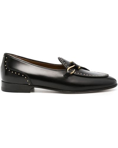 Edhen Milano Comporta Studded Loafers - Black