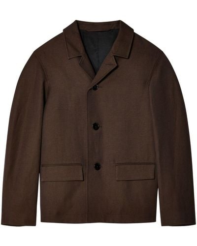 Lemaire Long-sleeve Coat - Brown