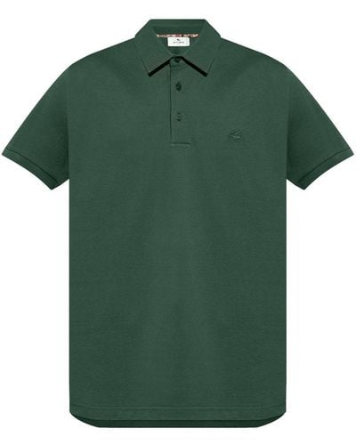 Etro Short-sleeve Polo - Green