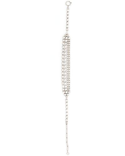 Isabel Marant Crystal-embellished Choker Necklace - White