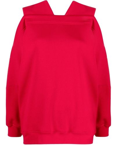 Atu Body Couture X Ioana Ciolacu Cutout-detail Sweatshirt - Red