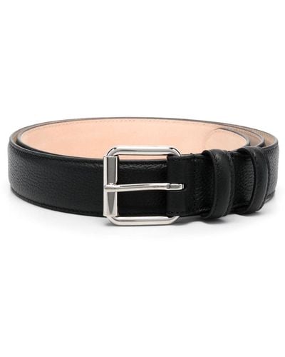 A.P.C. Paris Leather Belt - Black