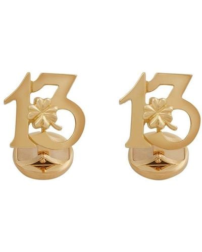 Dolce & Gabbana Good Luck カフスボタン 18kイエローゴールド - メタリック