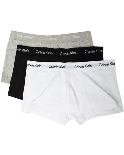 Calvin Klein Set aus drei Shorts - Weiß