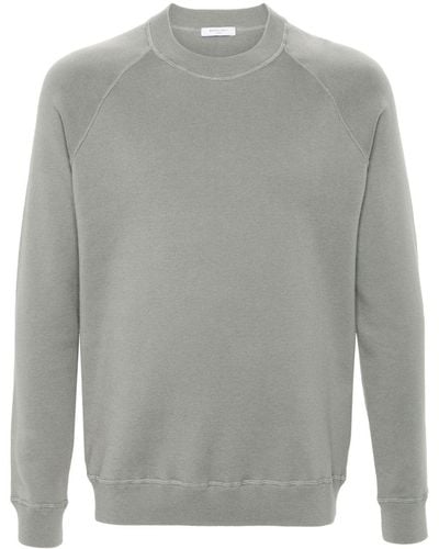 Boglioli Sweatshirt mit Nahtdetail - Grau