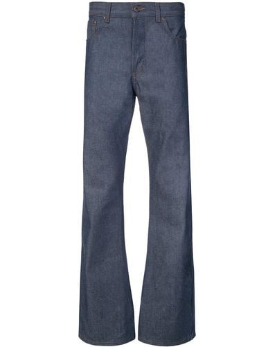 Naked & Famous Groovy Guy Bootcut Jeans - Blue