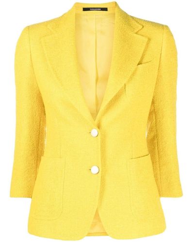 Tagliatore Single Breasted Jacket - Yellow