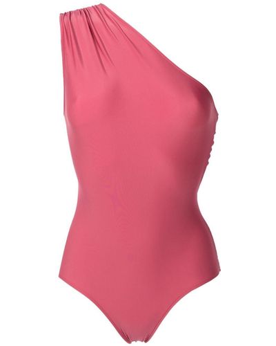 Adriana Degreas Asymmetrischer Badeanzug - Pink