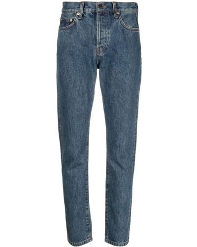 Wardrobe NYC Cropped Jeans - Blauw