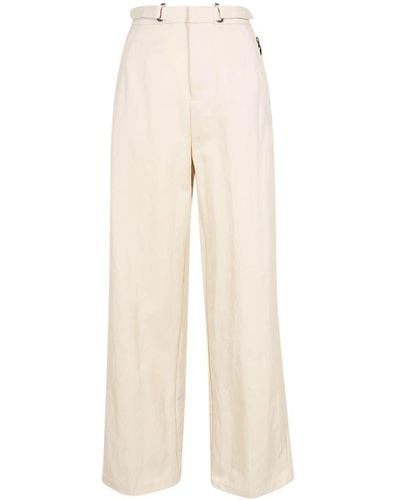 Honor The Gift Service Straight-leg Pants - Natural