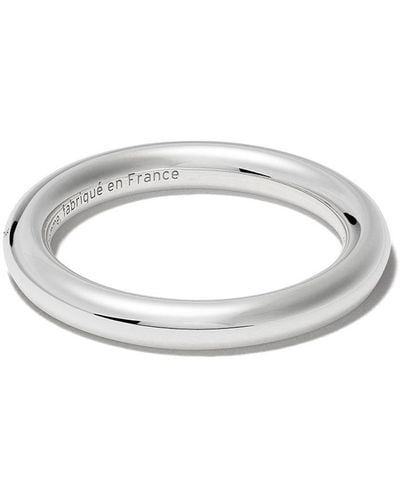 Le Gramme Le 5 Grammes Bangle Ring - White