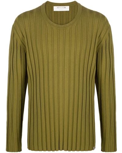 1017 ALYX 9SM Ribbed-knit Jumper - Green