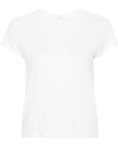 The Row Tori Cotton T-shirt - White