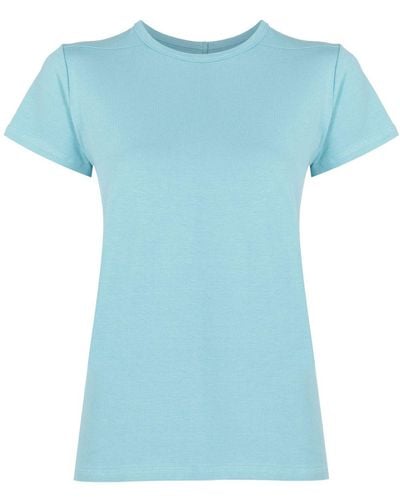 UMA | Raquel Davidowicz T-shirt Met Stiksel - Blauw