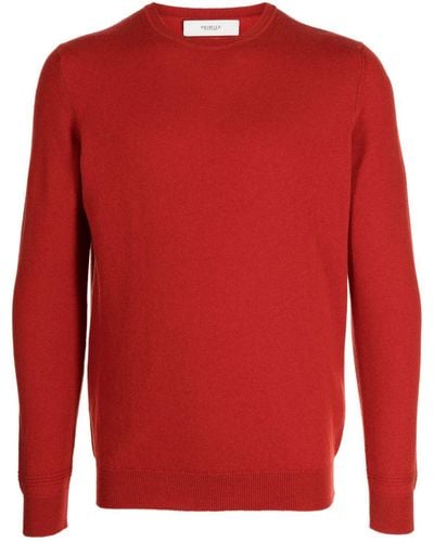 Pringle of Scotland Crew-neck Cashmere Sweater - Red