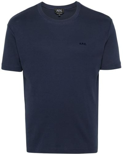 A.P.C. T-shirts And Polos - Blue