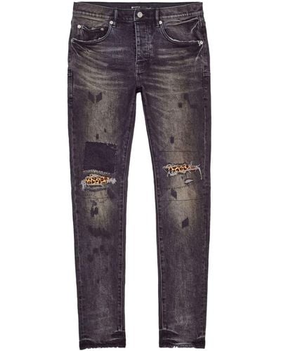 Purple Brand P001 Low-rise Skinny Jeans - Blue