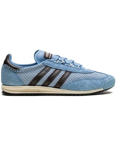 adidas X Wales Bonner SL76 Ash Blue Sneakers - Blau
