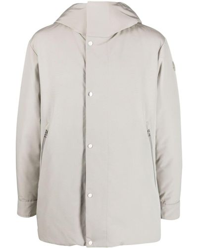 Moncler Fowey Padded Hooded Parka - Gray
