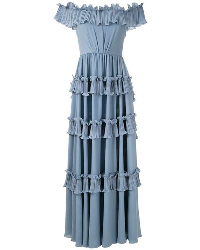 Olympiah Concours Long Dress - Blue