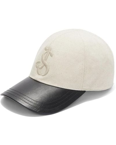Jil Sander Hat With Logo - White