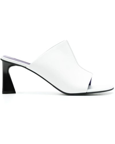 Stella McCartney Elsa 90mm Leather Court Shoes - White